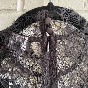 frankie lace dress bardot